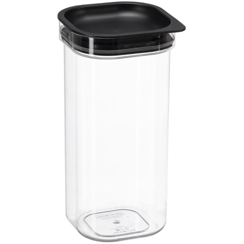 Droogvoercontainer Hamburg, 1,7 liter, vierkant